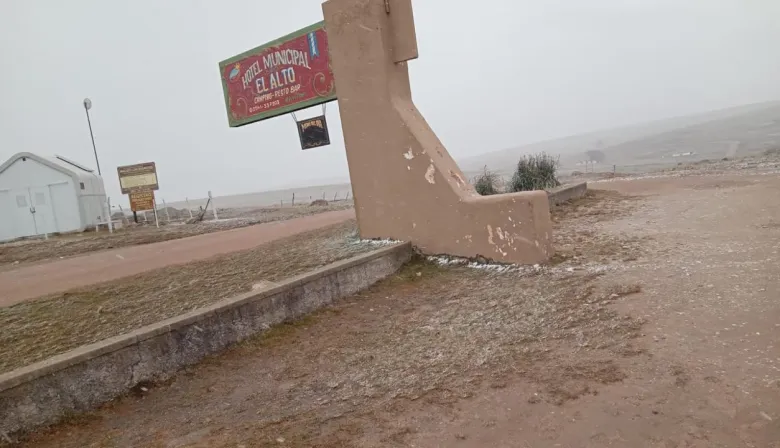 Primera nevada en el Departamento Punilla