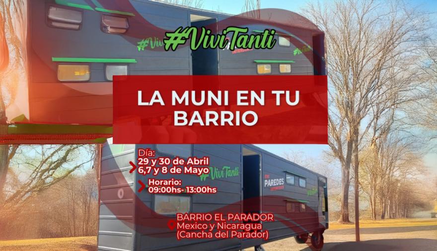 Vuelve el Programa "La Muni en tu Barrio"